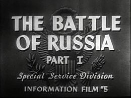 The battle of Russia