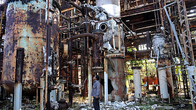 Des gaz toxiques s'échappent d'une usine américaine