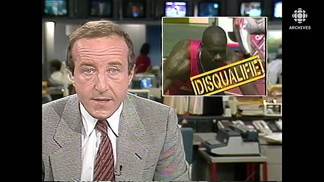 Disqualification de Ben Johnson Olympique de Seoul