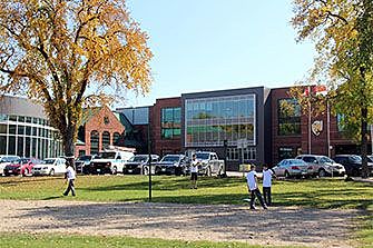 Senior School is adjusted so the Fitness Centre can be there.