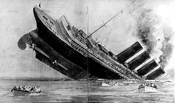 Attack On Lusitania