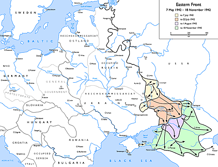 Hitler's advance into the Caucasus'