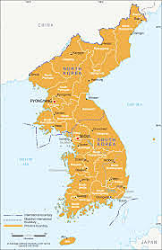 Map of Korea