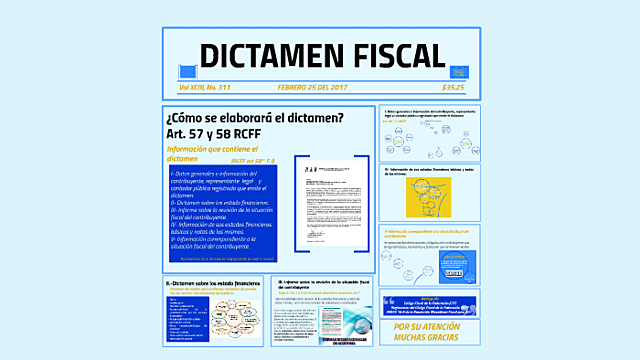 requisitos fundamentales del dictamen fiscal