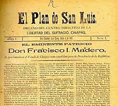 El Plan de San Luis Potosí