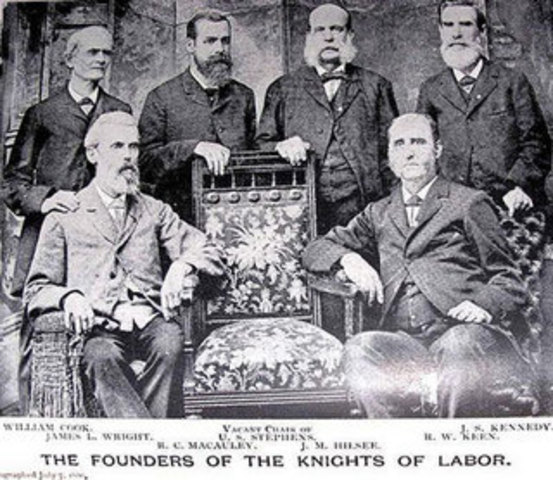 Noble Order of the Knights of Labor formed