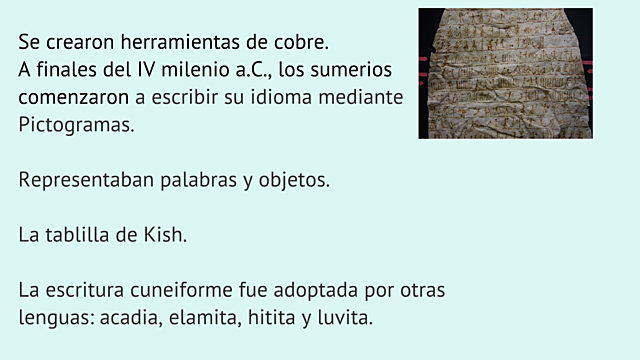 Escritura Cuneiforme