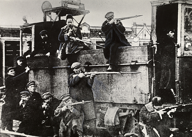 Revolusjonsåret 1917 (oktoberrevolusjonen)