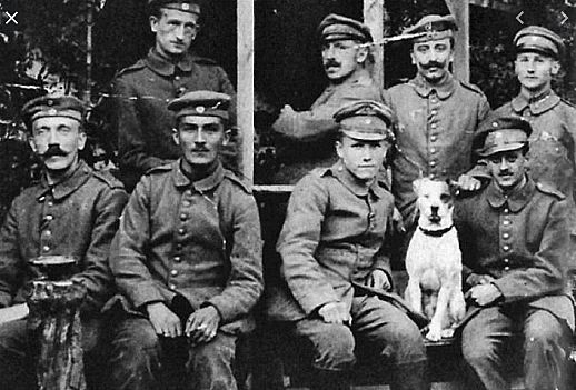 Hitlers strid i första världskriget