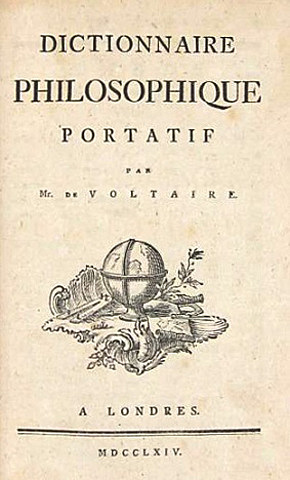 Voltaire: Filosofia hiztegia