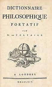Voltaire: Filosofia hiztegia