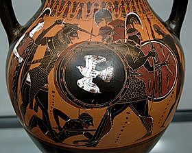 kunstwerk / de zwartfigurige stijl (archaïsche stijl)