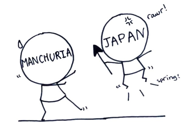 Japan invades Manchuria