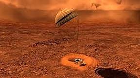 First soft landing on Titan