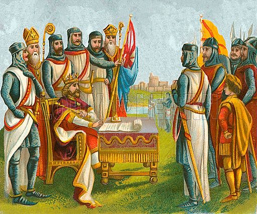 Magna Carta is signed
