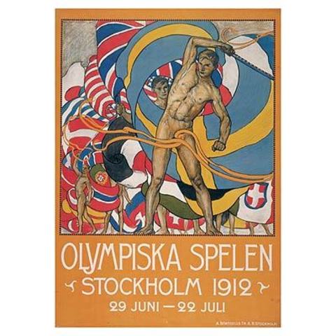 Games of the V Olympiad Held in Stockholm, Sweden