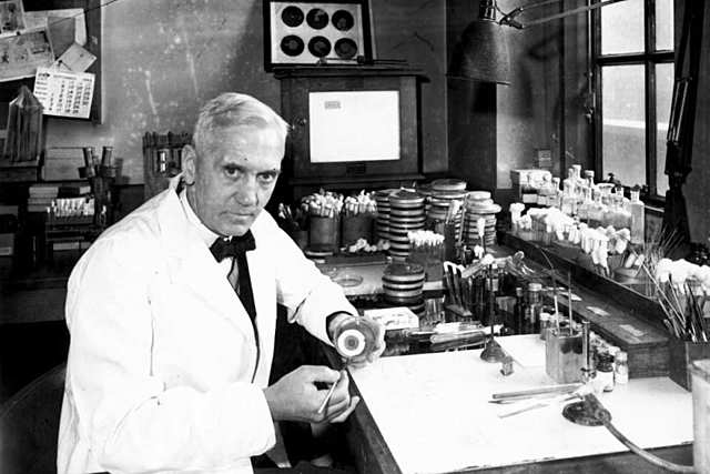 Fleming descubre la penicilina