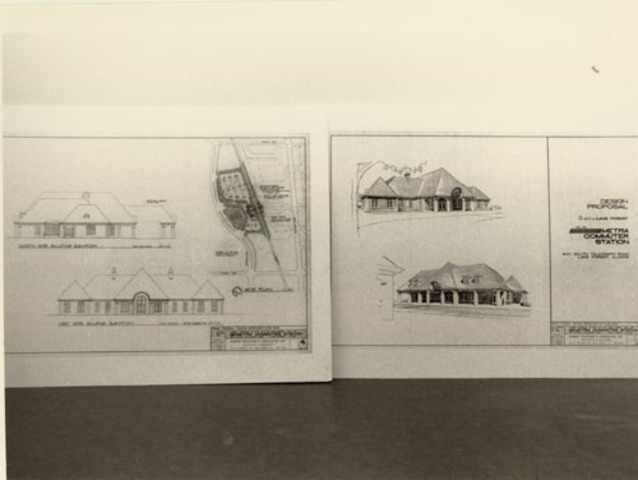 New commuter train station