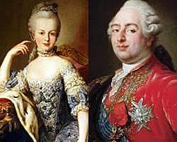 Louis XVI and Marie Antoinette are married