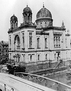 Nazis Destroyed the Synagogue in Nuremberg