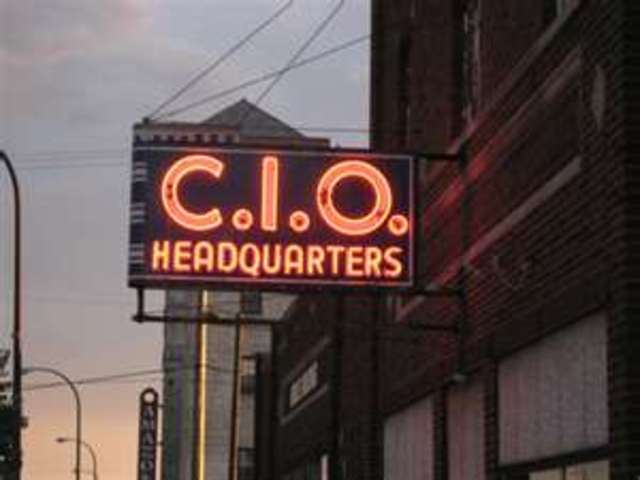 congress of industrial organizaton formed