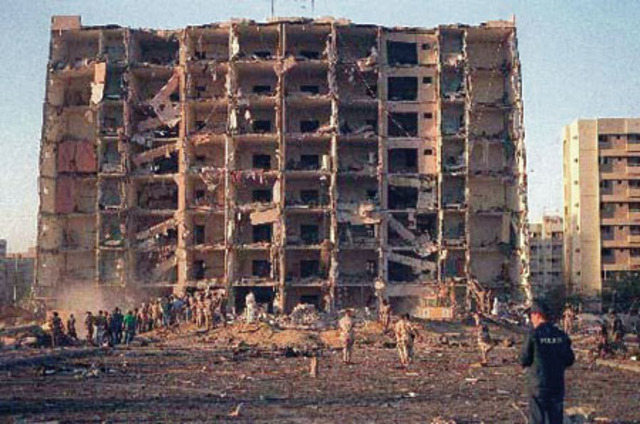 Khobar Towers bombing in Saudi Arabia