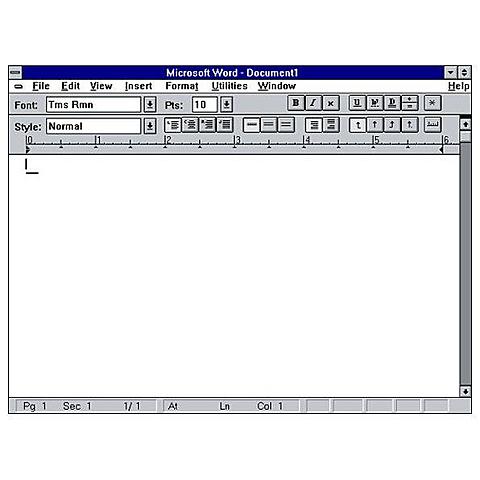 Microsoft Unveils Word