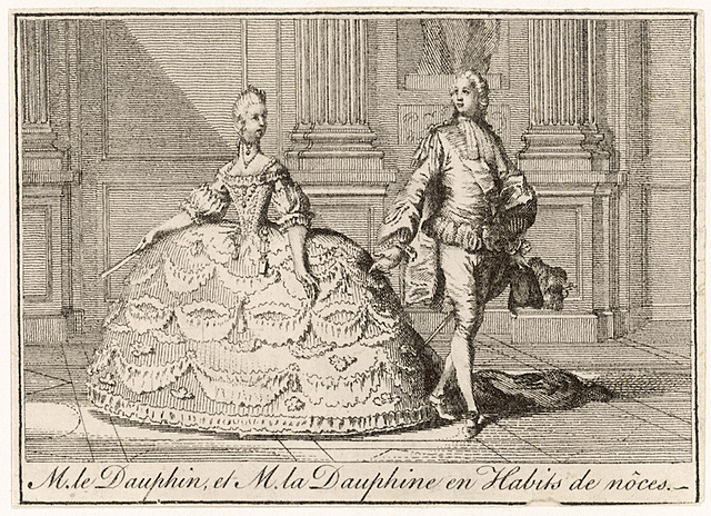 Louis XVI and Marie Antoinette are married