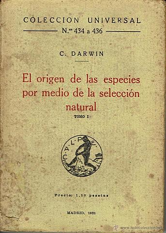 El origen de las especies.