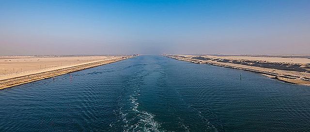 The opening to the Suez canal opened up trade in Europe