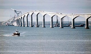 Inauguration du pont de la Confédération