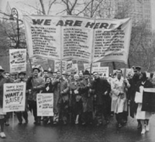 The National Labor relation Act passed