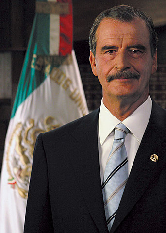 Vicente Fox is the new president, defeating PRI