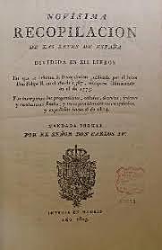 Novísima Recopilación