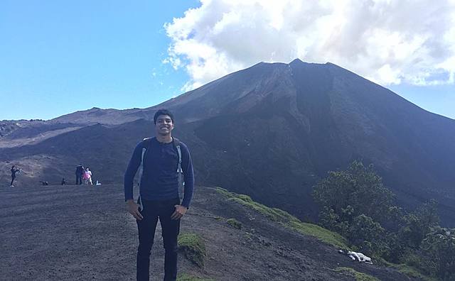 Subí mi primer volcán