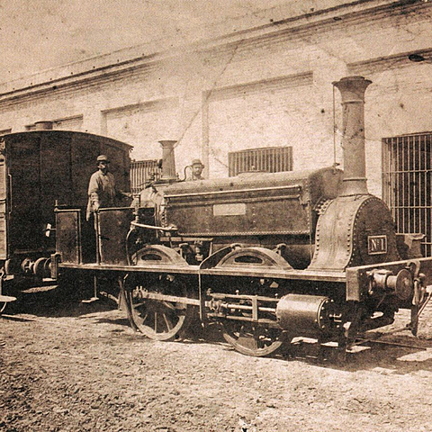El primer Ferrocarril 1837
