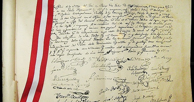 ACTA DE INDEPENDENCIA DE PERÚ