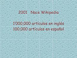 Nace la Wikipedia