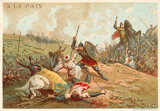 Charles Martel Defeats Muslim Invaders In The Battle of Tours