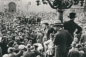 Segona República. Exili d'Alfons XIII