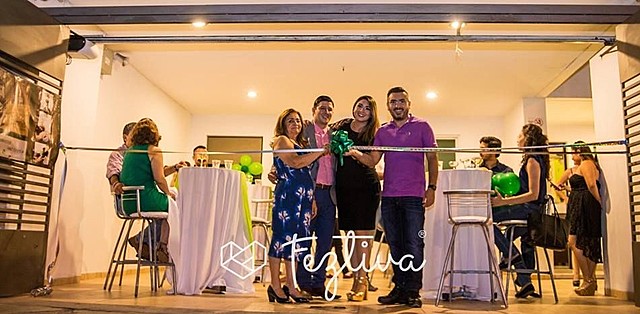 Inaguracion del salon