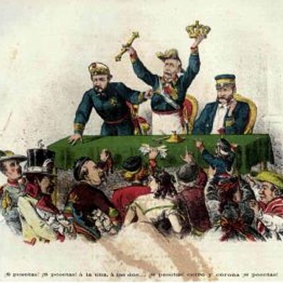 Timeline: REVOLUCIÓN LIBERAL,DESAMORTIZACIONES Y SEXENIO REVOLUCIONARIO.