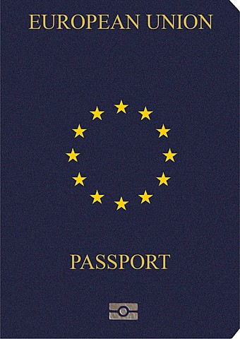 Pasaporte e himno europeo