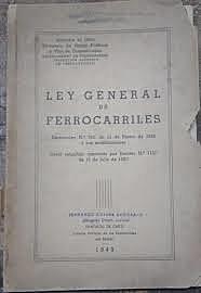 Ley general de Ferrocarriles