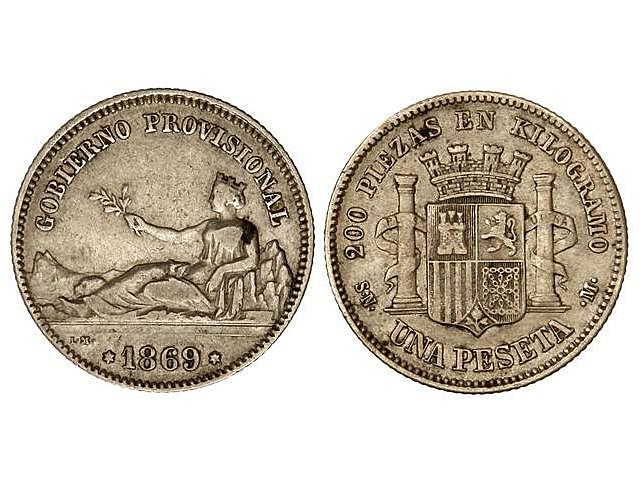 La peseta, unidad monetaria española