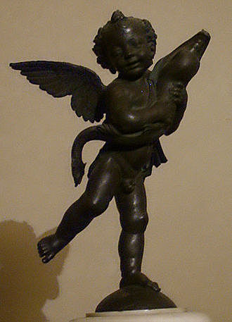 Putto with Dolphin