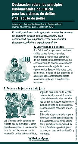 Declaración de Principios Fundamentales de Justicia para las Víctimas