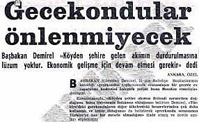 Rapid urban migration