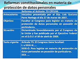 México Reforma constitucional