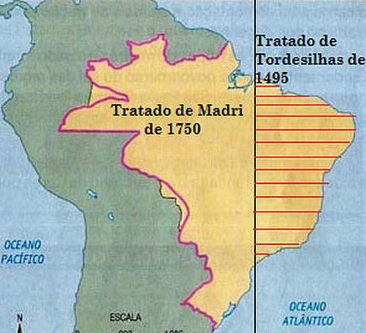 Tratado de Madrid en 1750